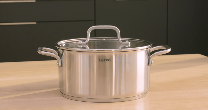 Tefal Virtuoso Induction Stainless Steel Uncoated 5pc Set