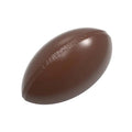 Textured Line Oval Chocolate Mold