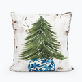 Tree in Chinoserie Pot Pillow
