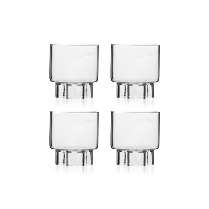 Tumbler Set Of 4 - Wavy