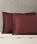 Urban Comfort Pillow Covers Set, Modern Brown| 144 TC Cotton