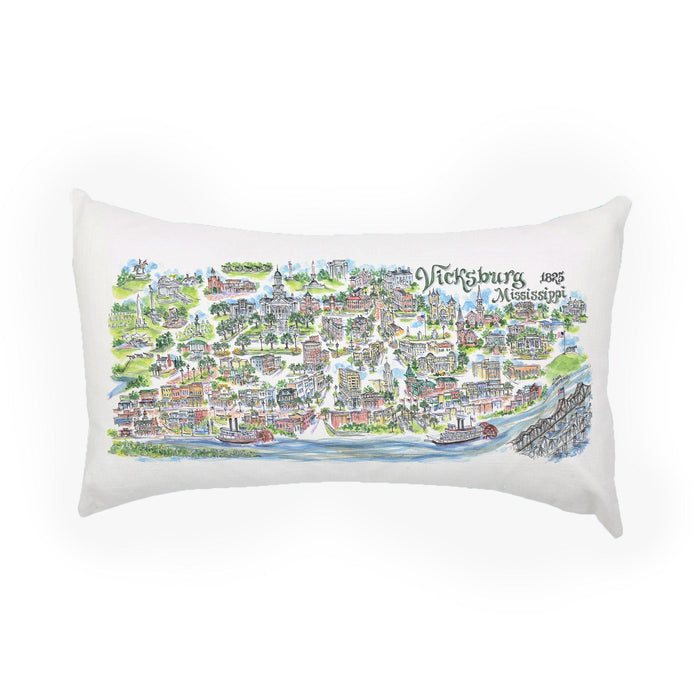 Vicksburg - Mississippi Pillow