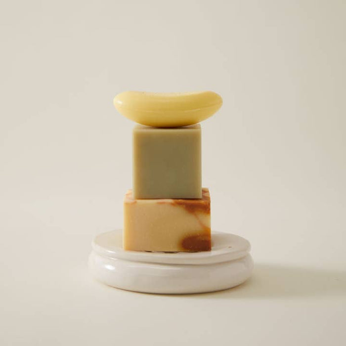 Virginia Sin "Peb" Ceramic Soap Dish