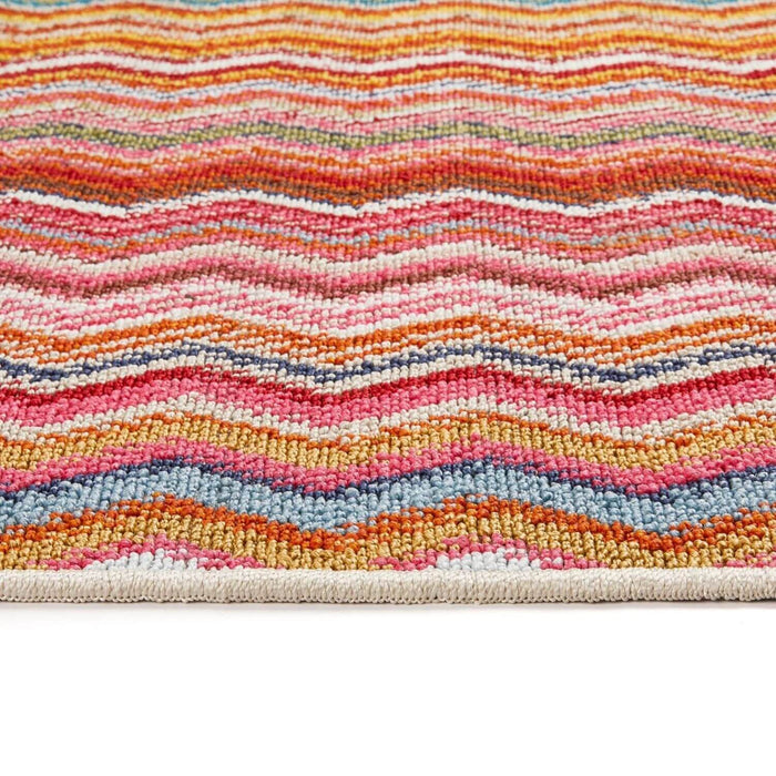 The Rugs Washable Indoor Mat Stripe Design | Durable Runner