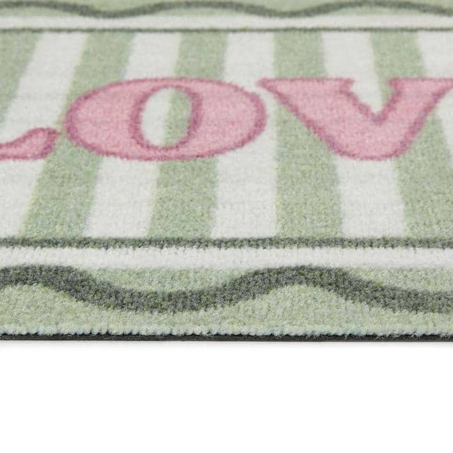 The Rugs Stylish Washable Mats with Bordered Design | Eco