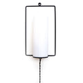 White Rectangle Wall Light - Lighting_Wall