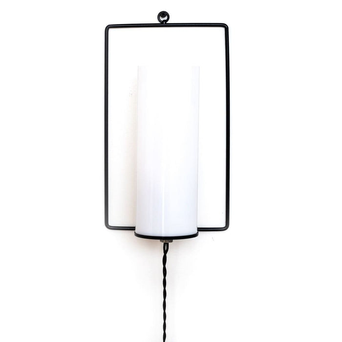 White Rectangle Wall Light - Lighting_Wall