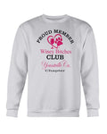 Sweatshirts Ash / S Winey Bitches Club-Proud Member- Yountville Ca Chapter Sweatshirt - Crew WineyBitchesCo