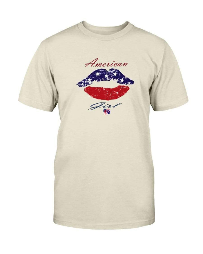 Shirts Natural / S Winey Bitches Co "American Girl" Ultra Cotton T-Shirt WineyBitchesCo