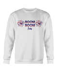 Sweatshirts White / S Winey Bitches Co "Boom Boom Baby" Sweatshirt - Crew WineyBitchesCo