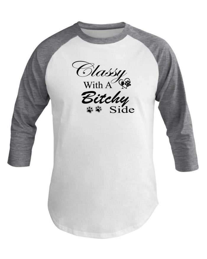 Wht/Hthr Grey / XS