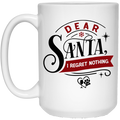 Drinkware White / One Size Winey Bitches Co Holiday15 oz. White Mug WineyBitchesCo