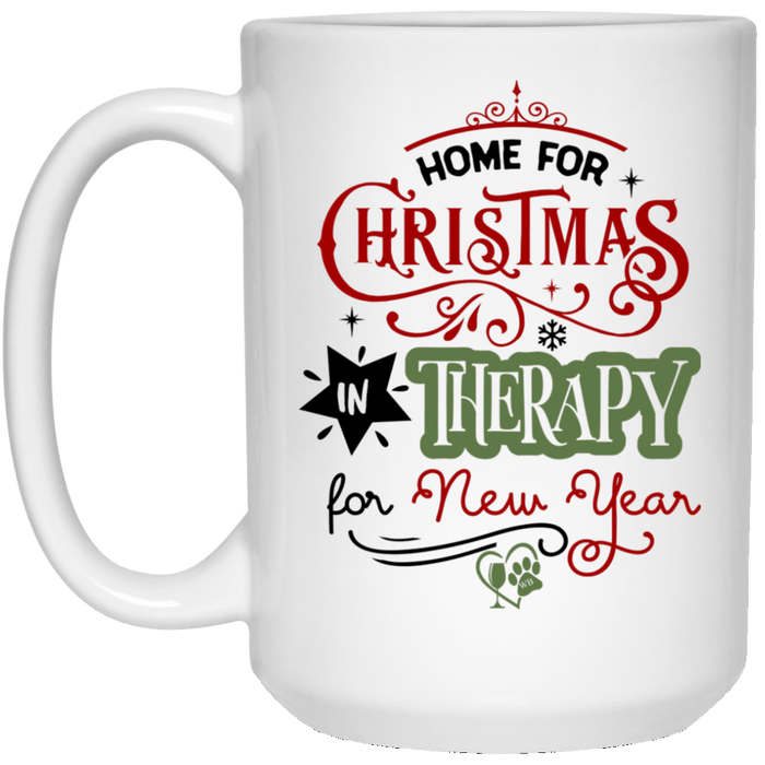 Drinkware White / One Size Winey Bitches Co Holiday 15 oz. White Mug WineyBitchesCo