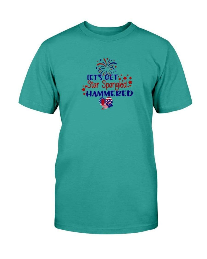 Shirts Jade Dome / S Winey Bitches Co "Lets Get Star Spangled Hammered" Ultra Cotton T-Shirt WineyBitchesCo