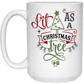 Drinkware White / One Size Winey Bitches Co Holiday 15 oz. White Mug WineyBitchesCo