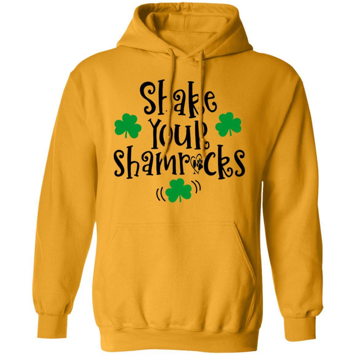 Sweatshirts Gold / S Winey Bitches Co "Shake Your Shamrocks" Pullover Hoodie 8 oz. WineyBitchesCo