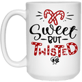 Drinkware White / One Size Winey Bitches Co Holiday 15 oz. White Mug WineyBitchesCo