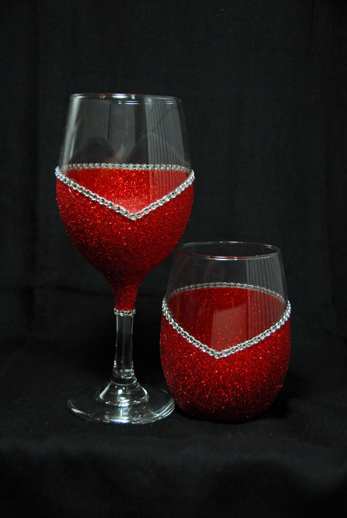 Winey Bitches Co "Wine More Fun Than Mistletoe" Christmas Holiday Drinkware-Choose your color