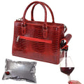 Accessories Winey Drink Purse in Red Croc WineyBitchesCo