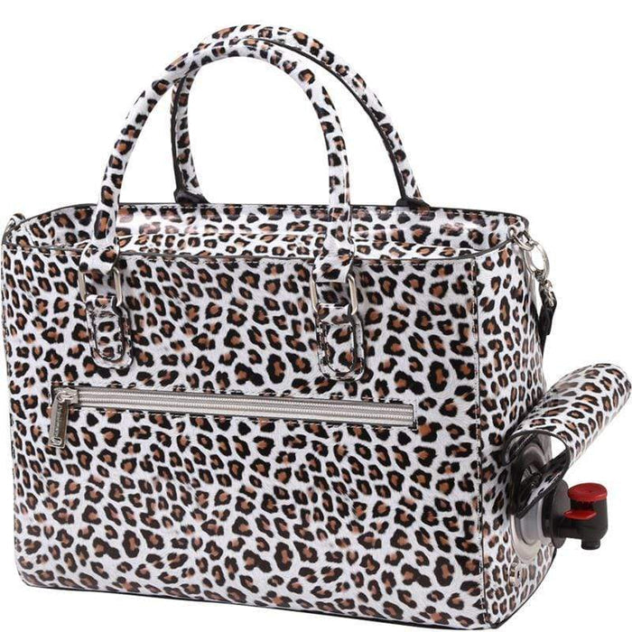 Accessories Winey Drink Purse in White Cheetah WineyBitchesCo