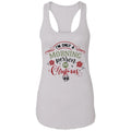 T-Shirts White / X-Small WineyBitches.Co "I'm Only A Morning Person On Christmas" Ladies Ideal Racerback Tank WineyBitchesCo