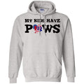 Sweatshirts Ash / S WineyBitches.Co My Kids Have Paws Pullover Hoodie 8 oz. WineyBitchesCo