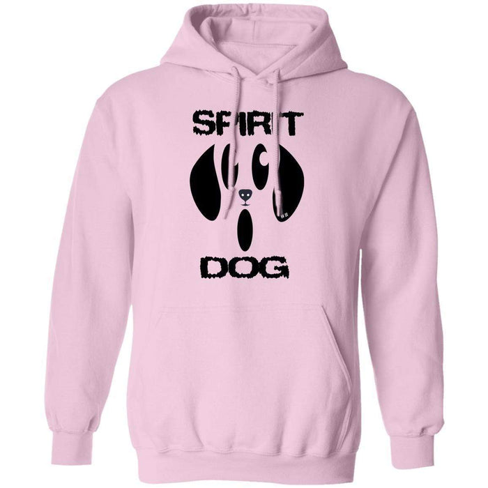Sweatshirts Light Pink / S WineyBitches.Co "Spirit Dog" Halloween style Pullover Hoodie 8 oz. WineyBitchesCo
