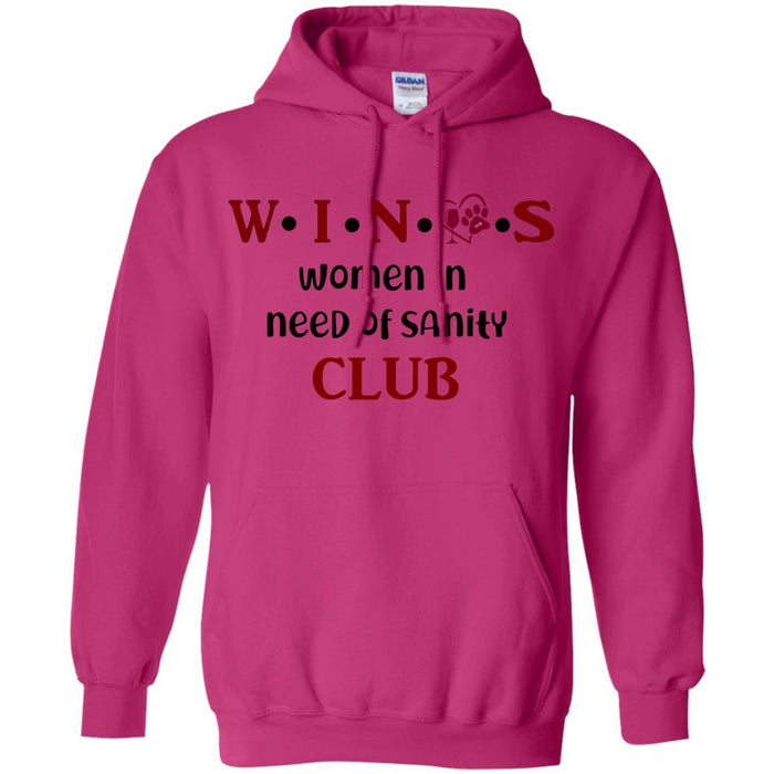 Sweatshirts Heliconia / S WineyBitches.Co WINOS Club Pullover Hoodie 8 oz. (Burg Lettering) WineyBitchesCo