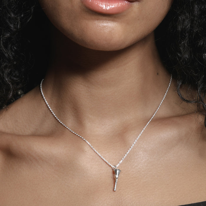 Wolf Circus Single Rose Charm