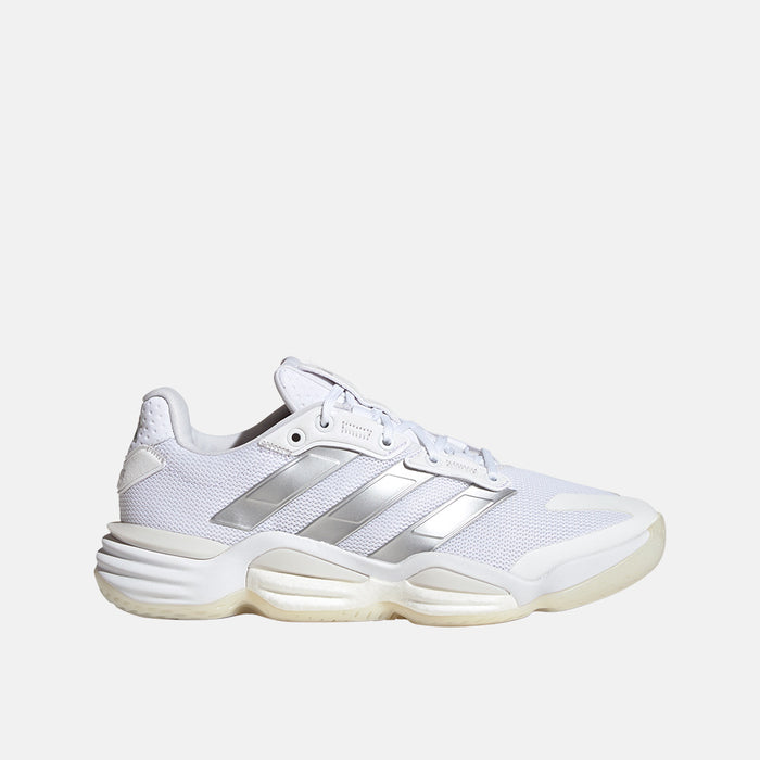 Side view of the Adidas Women's Stabil 16 Indoor Shoes.