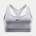 Front view of the Nike Women's Swoosh Light Support Sports Bra.