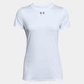 Women's Under Armour Locker 2.0 Short Sleeve Tee Shirt, White