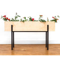 Wood Box Planter - Planters_Standing