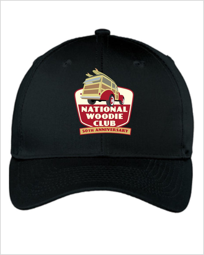 Woodie Club 50TH ANNIVERSARY Twill Baseball Cap