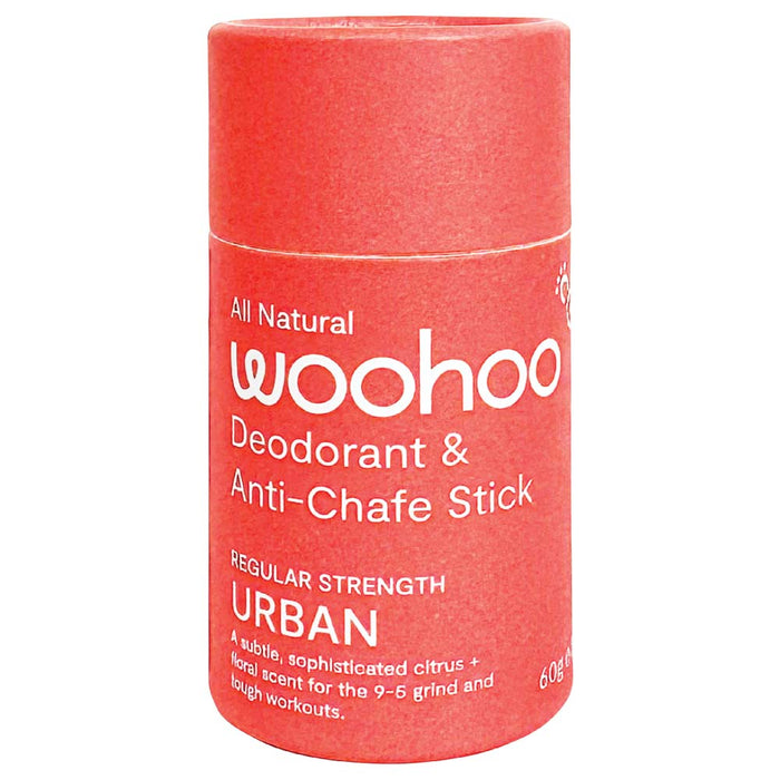 Woohoo Natural Deodorant & Anti-Chafe Stick - Urban - 60g - L'Organic