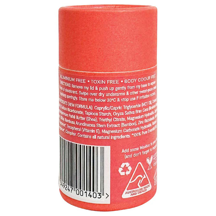 Woohoo Natural Deodorant & Anti-Chafe Stick - Urban - 60g - L'Organic