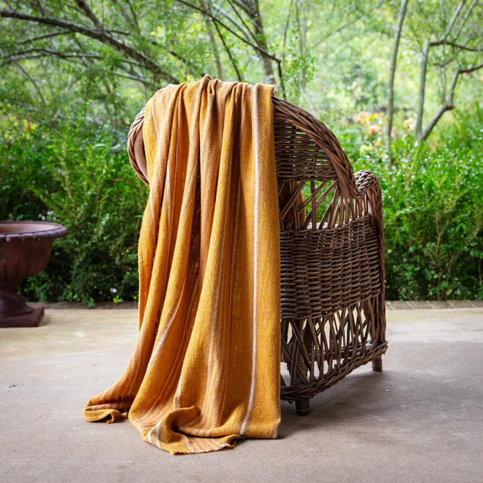 Yarrow Striped Blanket 54 x 66