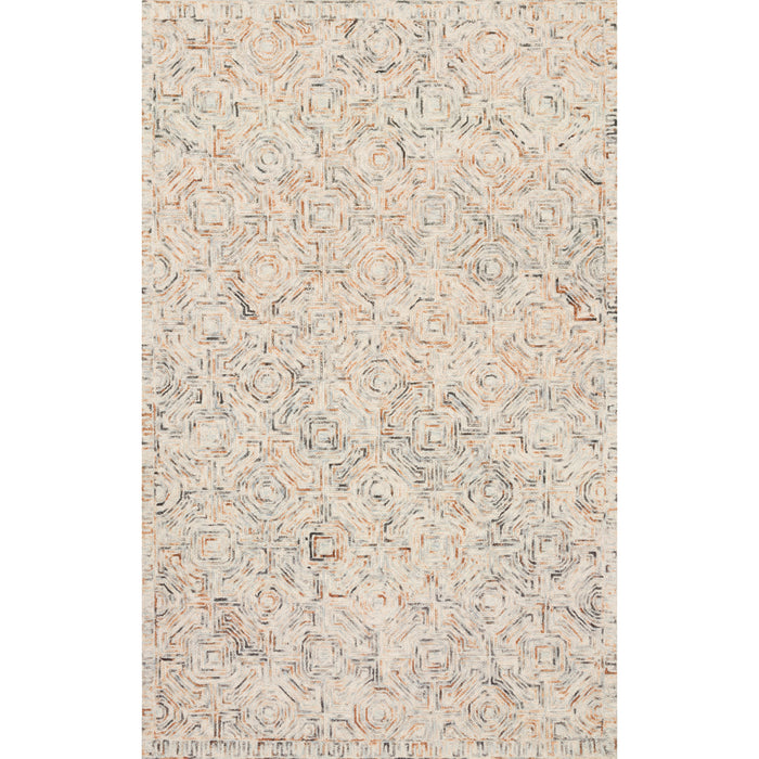 Rugs by Roo Loloi Ziva Multi Area Rug in size 18" x 18" Sample