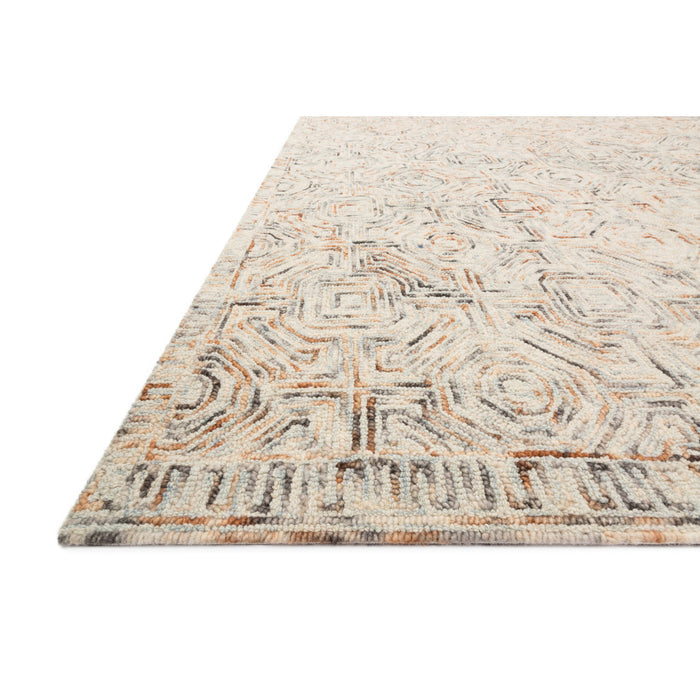 Rugs by Roo Loloi Ziva Multi Area Rug in size 2' 6" x 9' 9"