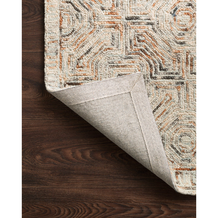 Rugs by Roo Loloi Ziva Multi Area Rug in size 3' 6" x 5' 6"